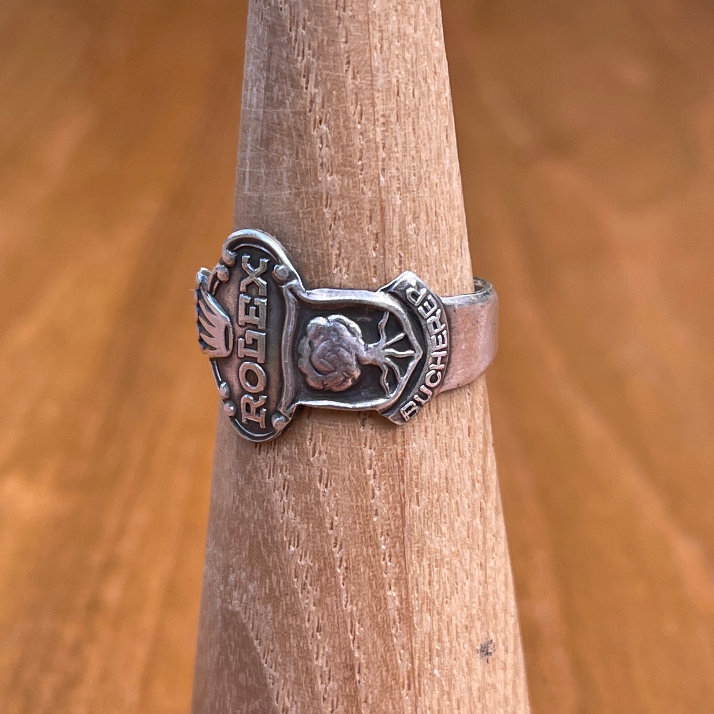 Small Rose Rolex Ring