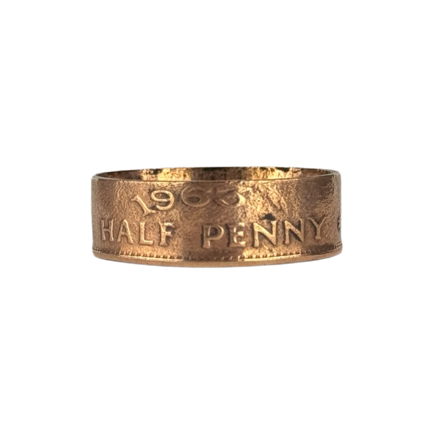 Australian Half Penny Coin Ring