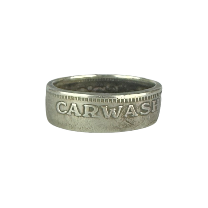 Car Wash Token Coin Ring